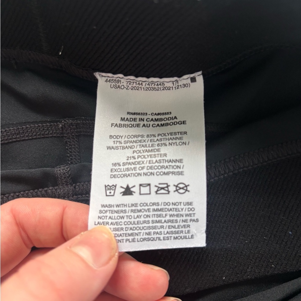 Nike Women's Black Athletic Shorts - Picture 3 of 5